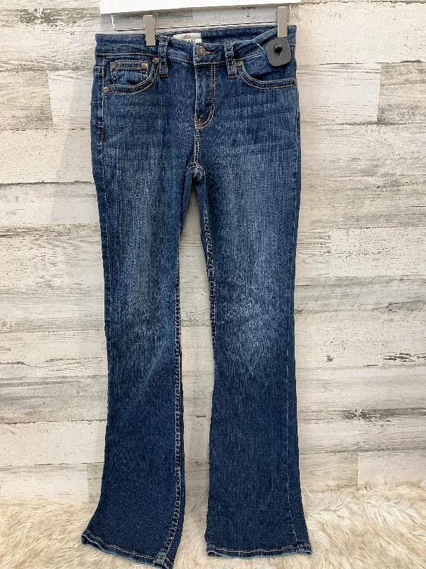 Jeans Flared By Clothes Mentor In Blue, Size: 8l