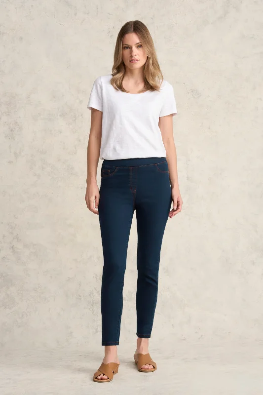 Bengajean® Good Earth Cotton® 7/8 Skinny Leg - Blue Denim