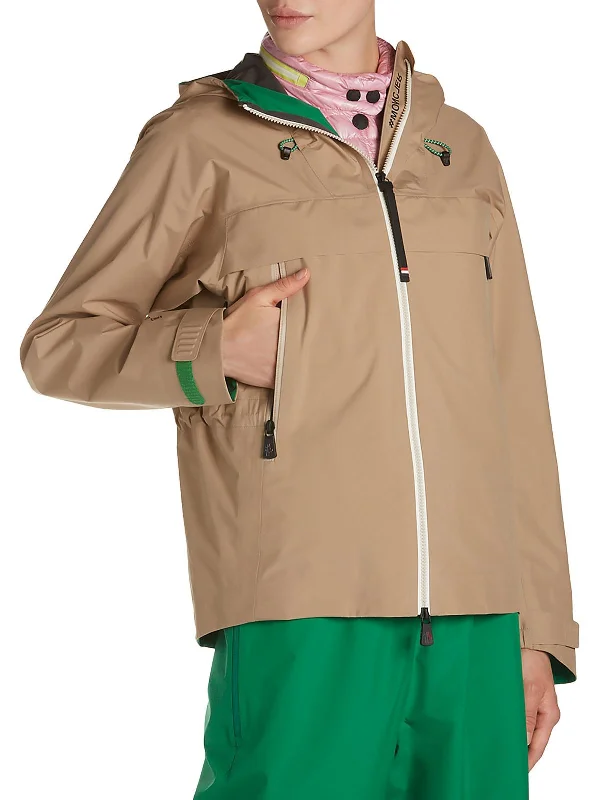 Maules Womens Hooded Lightweight Soft Shell Jacket