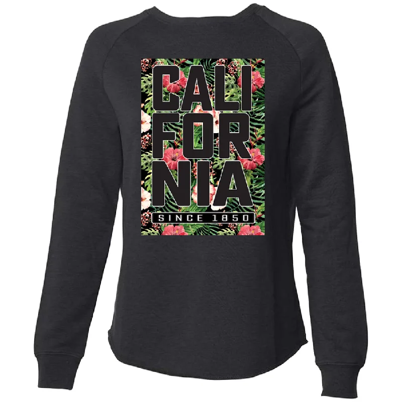 California Republic 1850 Floral Super Soft Crewneck Sweater