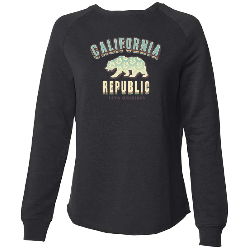 California Republic 1976 Bear Super Soft Crewneck Sweater