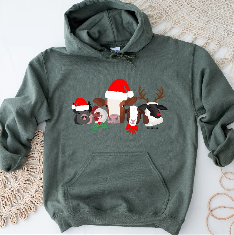 Christmas Herd Hoodie (S-3XL) Unisex - Multiple Colors!