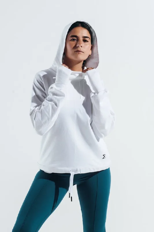 White Kindle Hoodie