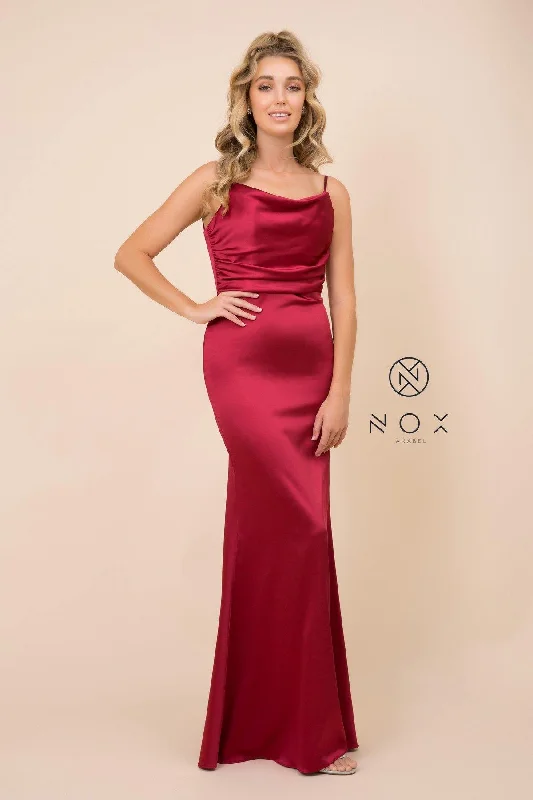 Prom Long Formal Spaghetti Strap Evening Gown