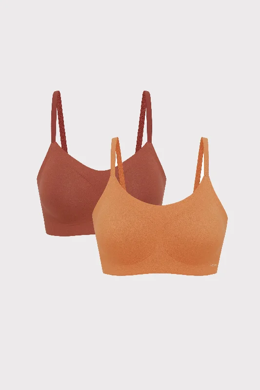 Cotton Barely Zero Spaghetti Strap Bra Bundle