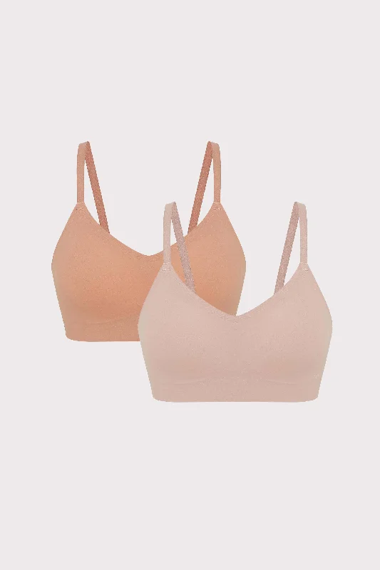 Barely Zero Fixed Cup Clasp Bra Bundle