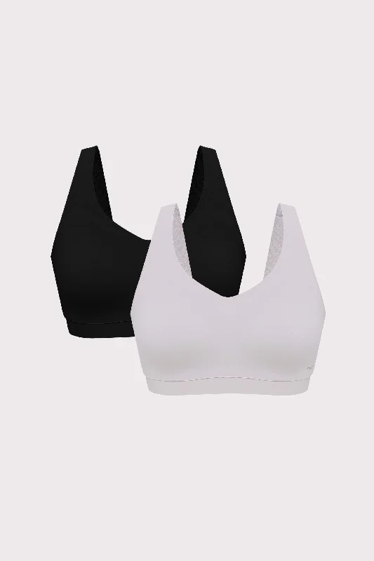 Barely Zero Fixed Cup Curve Bra Bundle