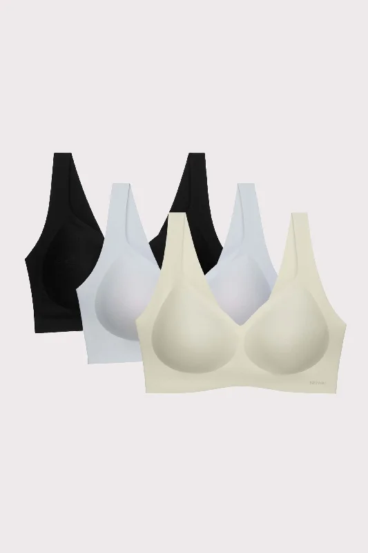 Barely Zero Plunge Bra Trio