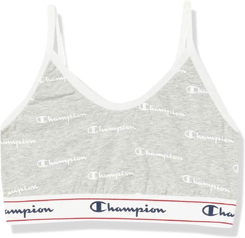 Champion Womens Heritage Bralette, L, Imperial Indigo